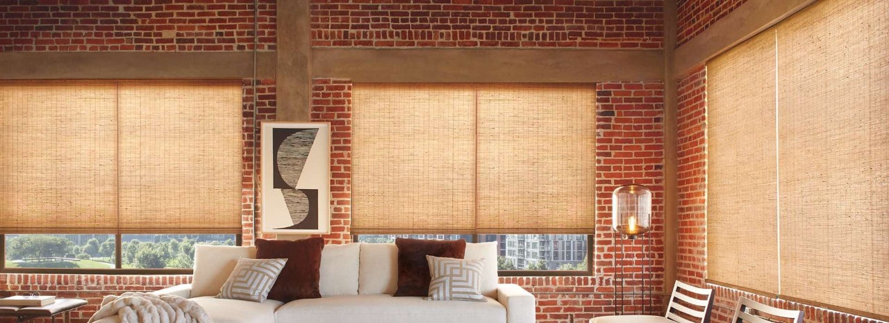 Hunter Douglas Woven Wood Shades Wooden Blinds Window Treatments near Lee County, Florida (FL)