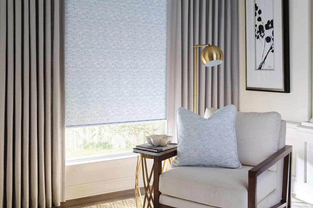 Side Panels and Drapery Hunter Douglas Window Treatments Window Coverings near Lee County, Florida (FL).