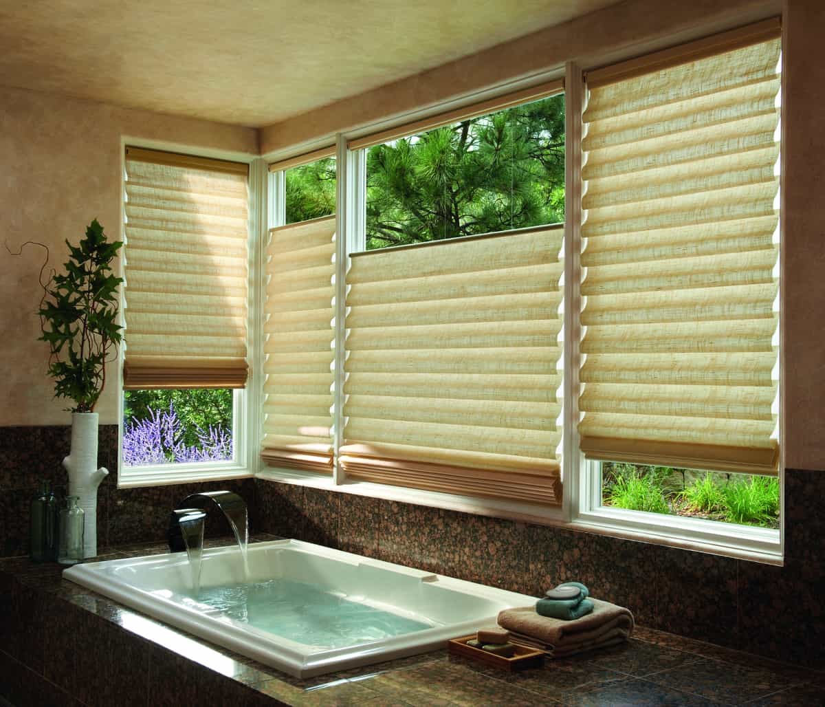 Hunter Douglas Vignette® Modern Roman Shades Roman Blinds Window Blinds near Lee County, Florida (FL).