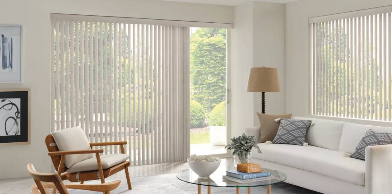 Hunter Douglas blinds for large windows near North Fort Myers, FL